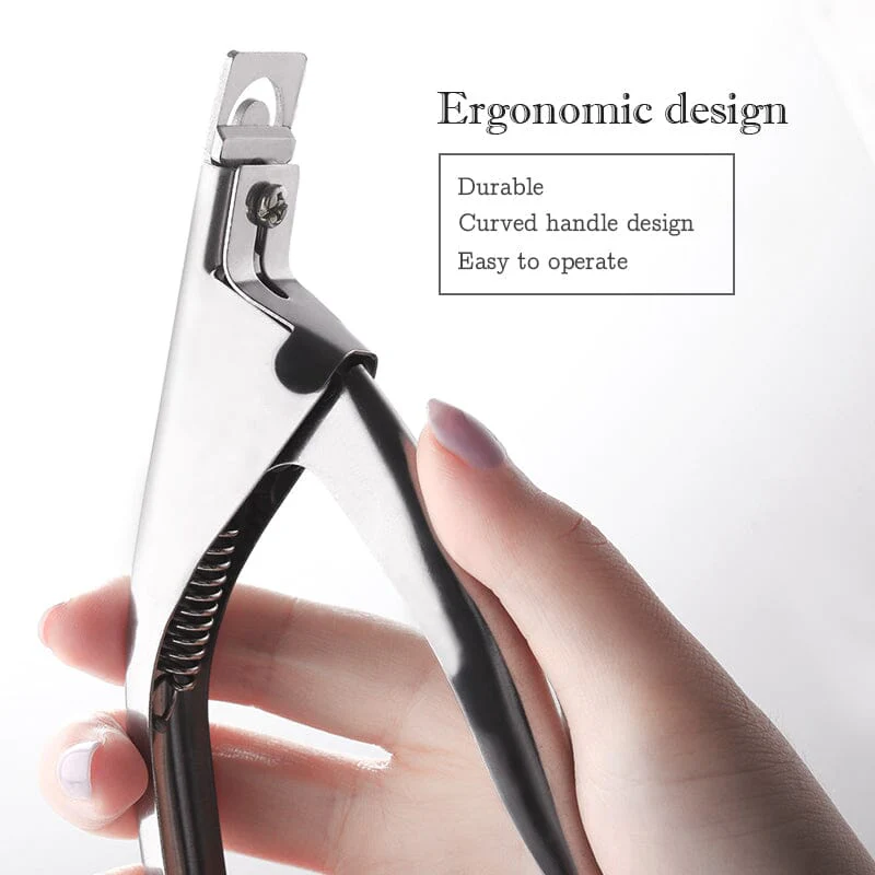 Silver Nail Tips Edge Cutter Clipper - Image 13