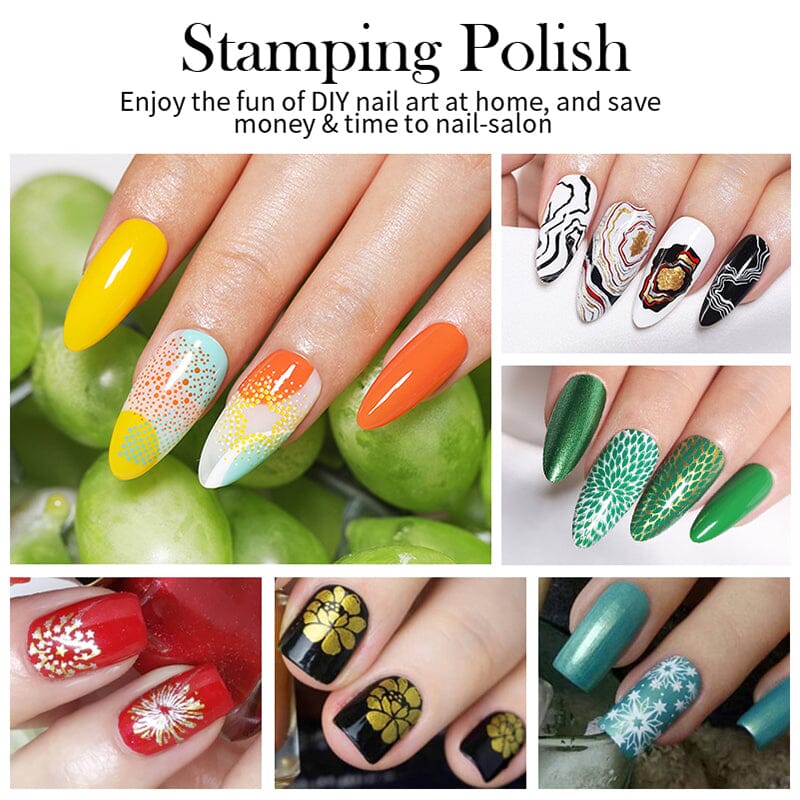 Silver Stamping Polish SP003 10ml - Image 4