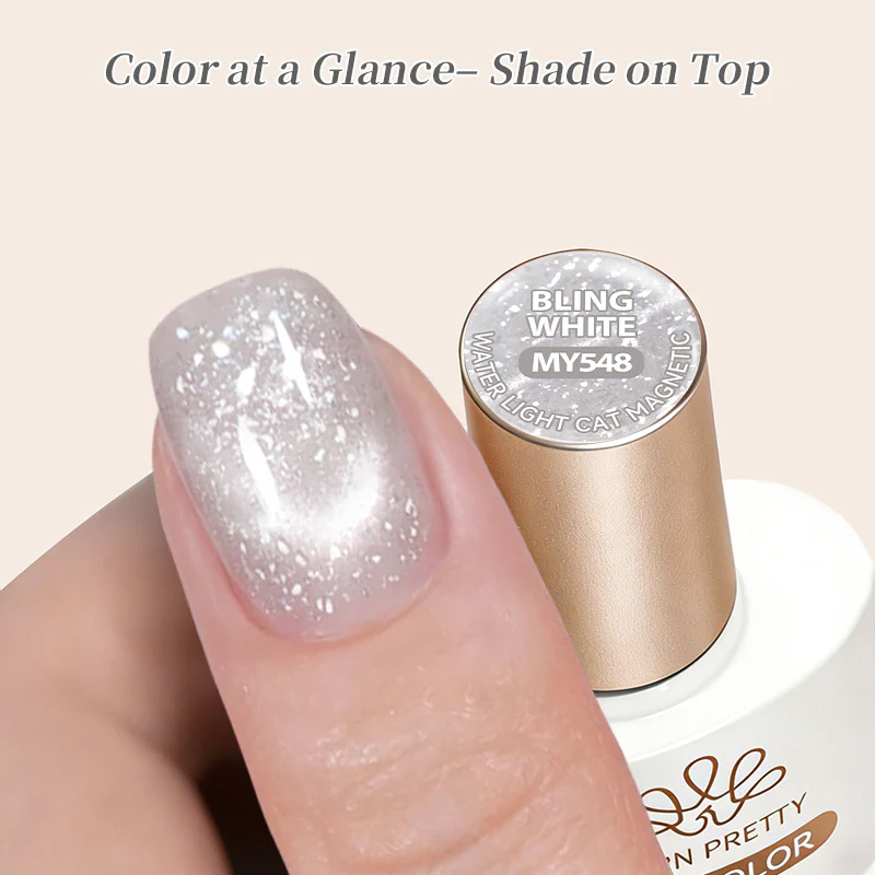 Snow Velvet Cat Magnetic Gel 10ml - Image 5