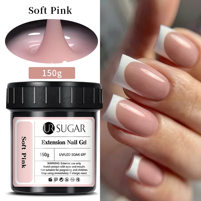 Soft Pink Extension Nail Gel 150g - Image 3