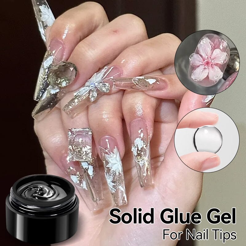 Solid Glue Gel For Nail Tips 10ml - Image 2