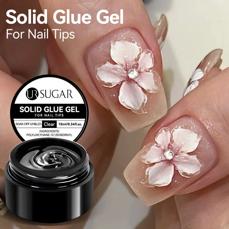 Solid Glue Gel For Nail Tips 10ml - Image 3