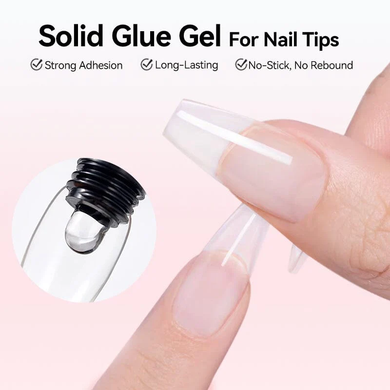 Solid Glue Gel For Nail Tips 30ml - Image 14