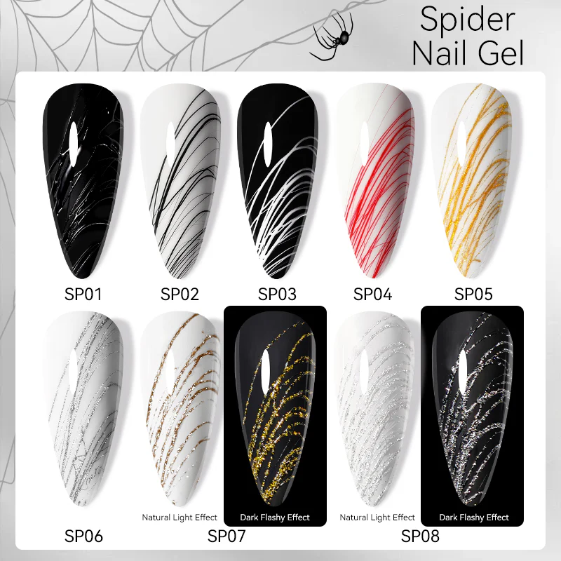 Spider Nail Gel SP02 8ml - Image 4
