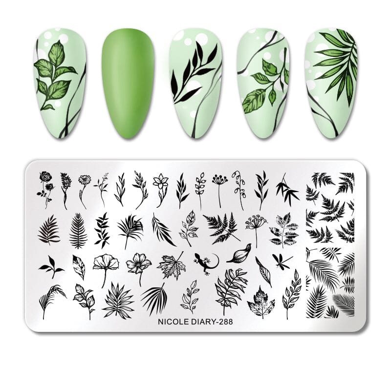 Rectangle Nail Stamping Plates - Image 103