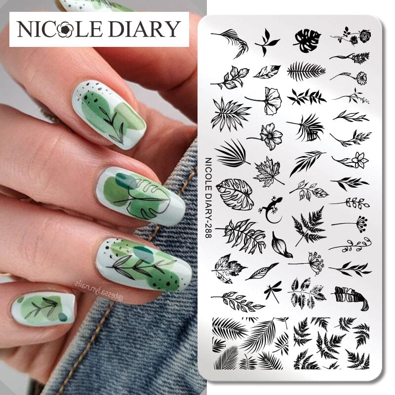 Stamping Plate NICOLE DIARY-288 - Image 2