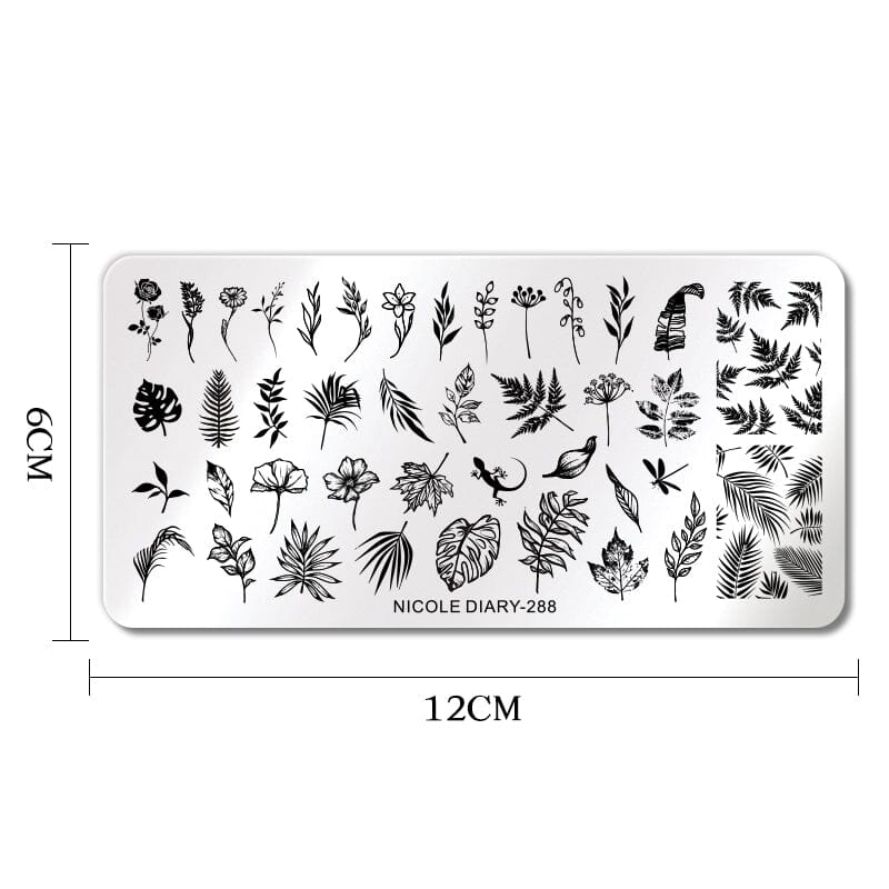 Stamping Plate NICOLE DIARY-288 - Image 6