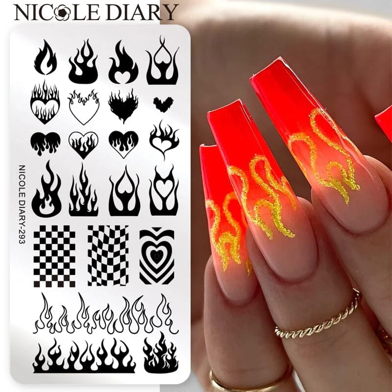 Stamping Plate NICOLE DIARY-293 - Image 7