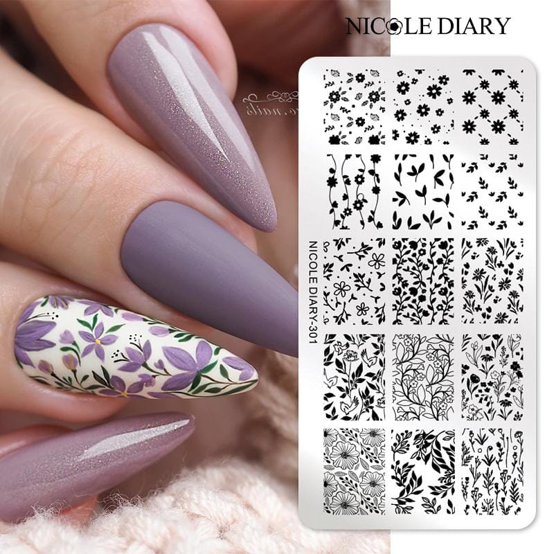 Stamping Plate NICOLE DIARY-301 - Image 10