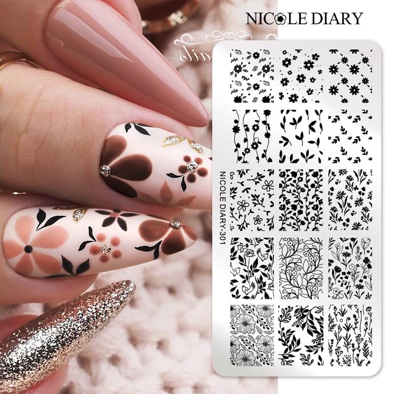 Stamping Plate NICOLE DIARY-301 - Image 6