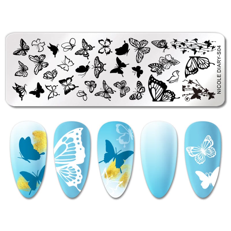 Stamping Plate NICOLE DIARY-S04 - Image 2