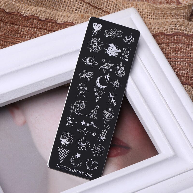 Stamping Plate NICOLE DIARY-S09 - Image 4