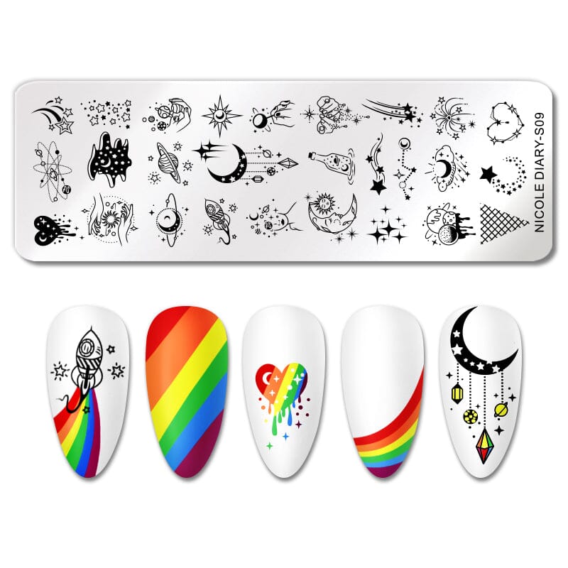 Stamping Plate NICOLE DIARY-S09 - Image 5