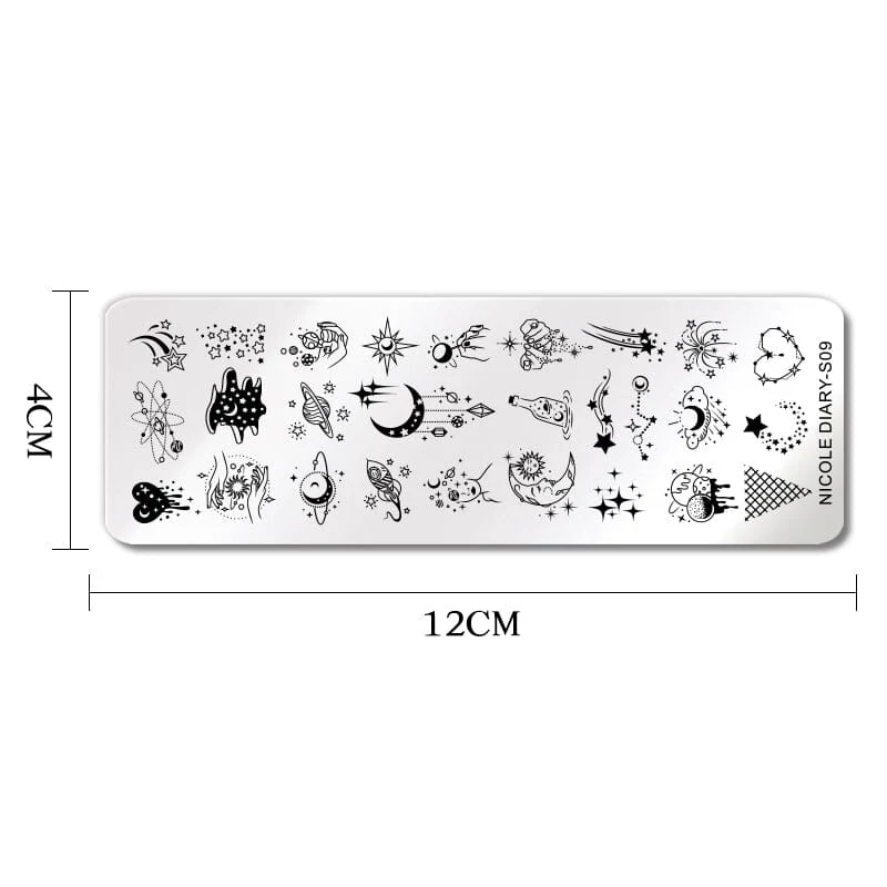 Stamping Plate NICOLE DIARY-S09 - Image 6