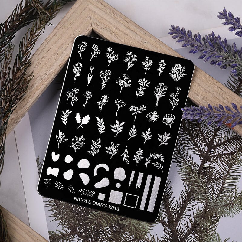 Stamping Plate NICOLE DIARY-X013 - Image 4