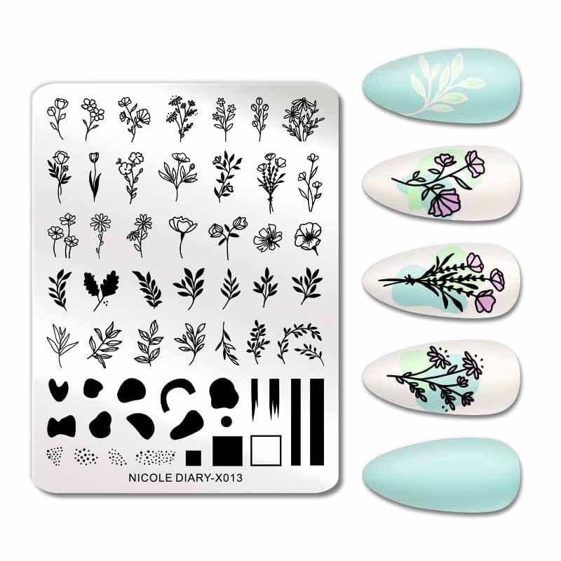 Stamping Plate NICOLE DIARY-X013 - Image 6