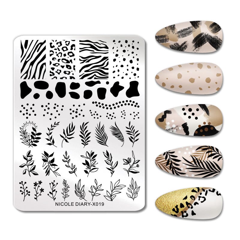 Stamping Plate NICOLE DIARY-X019 - Image 4