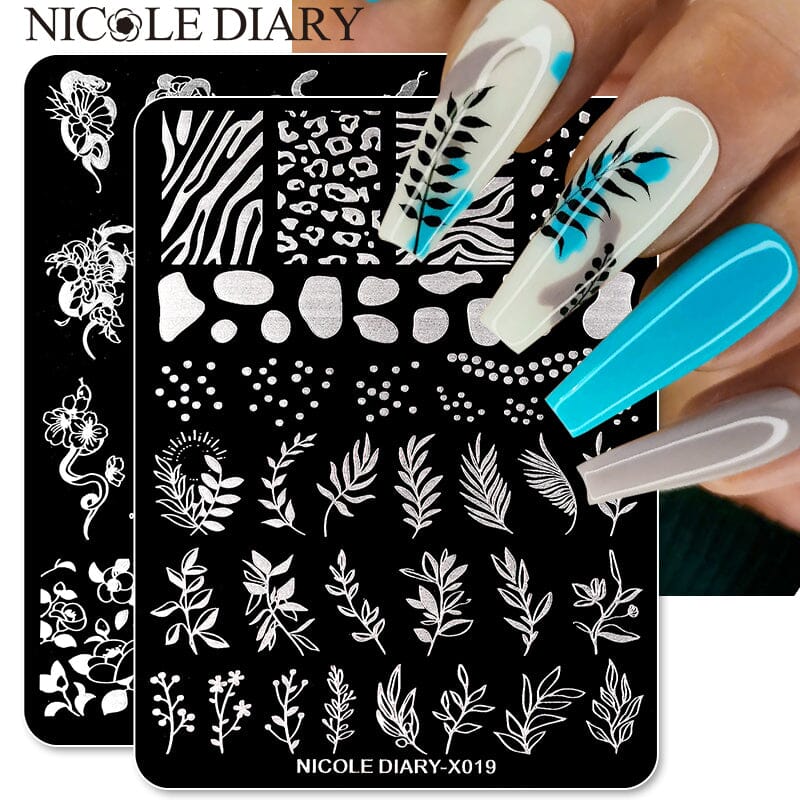 Stamping Plate NICOLE DIARY-X019 - Image 5