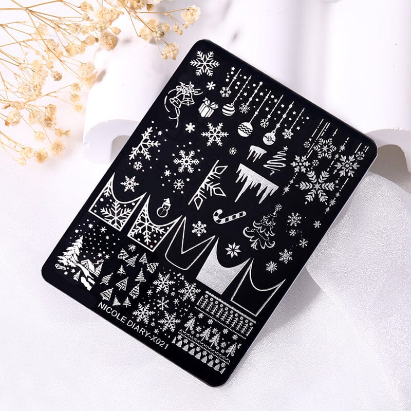 Stamping Plate NICOLE DIARY-X021 - Image 4