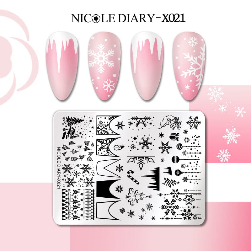 Stamping Plate NICOLE DIARY-X021 - Image 5