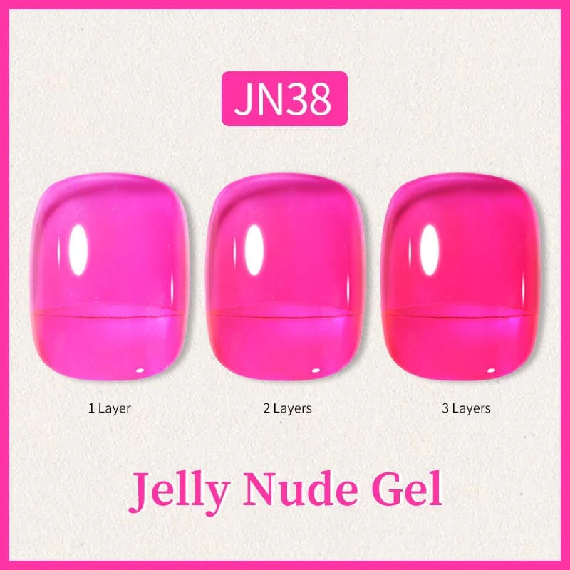 Green Blue Jelly Nude Gel 10ml - Image 12