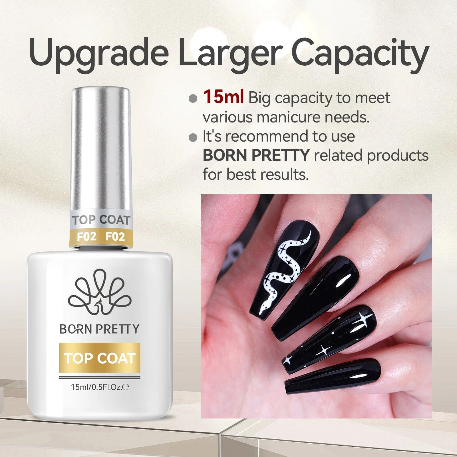 Super Top Coat 15ml - Image 5