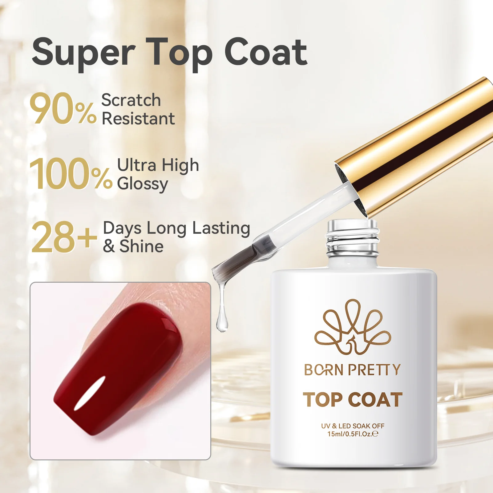 Super Top Coat 15ml - Image 2