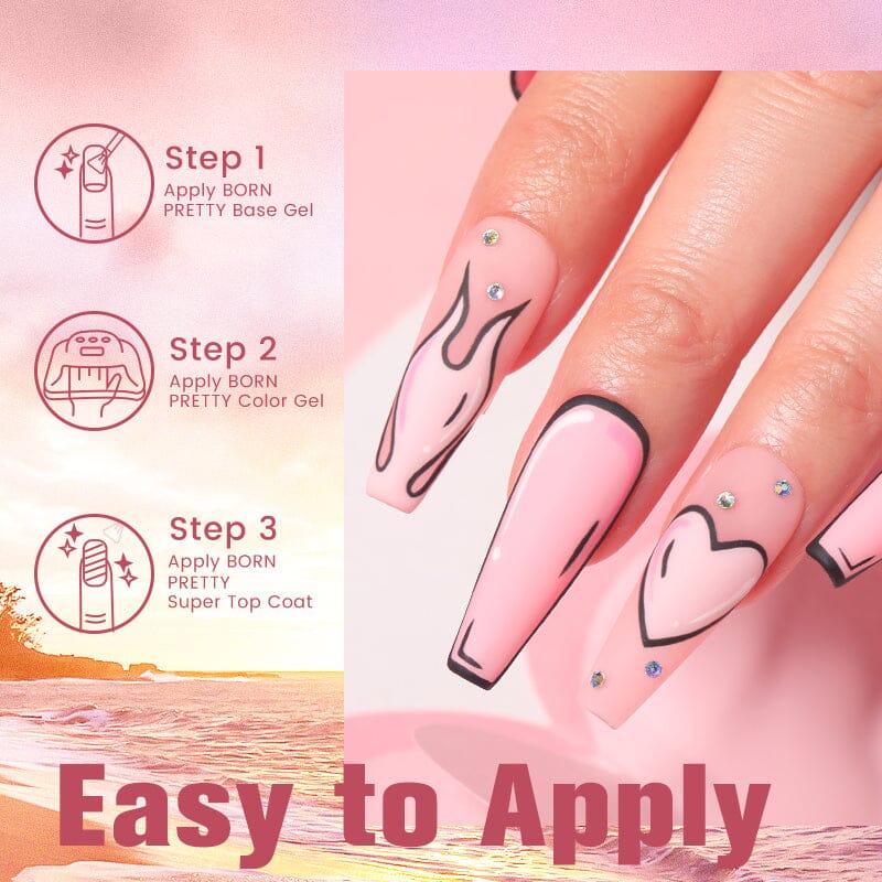 Trendy Spring Summer Gel Polish 10ml - Image 3