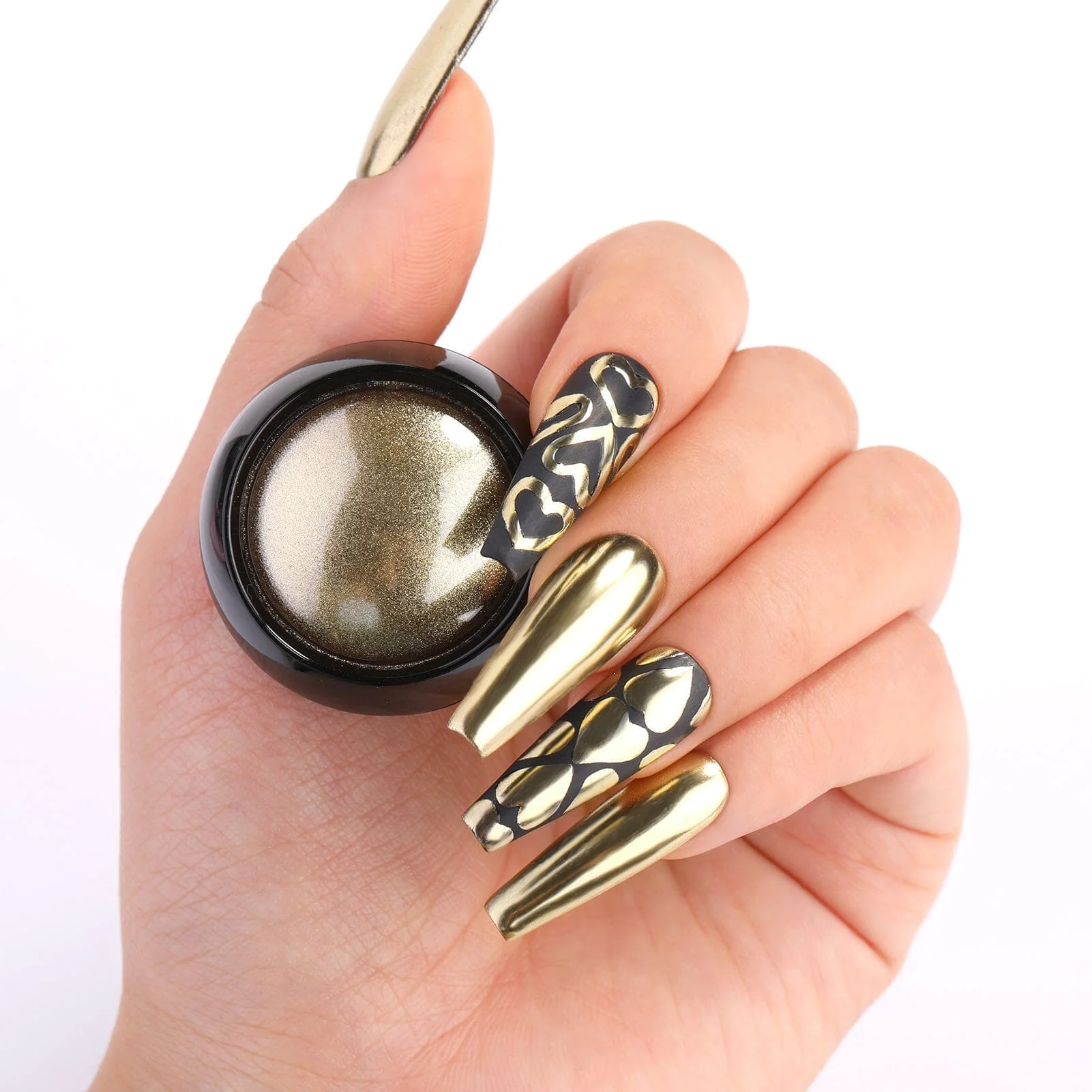 [US ONLY] 12 Colors Nail Chrome Powder Kit - Image 4