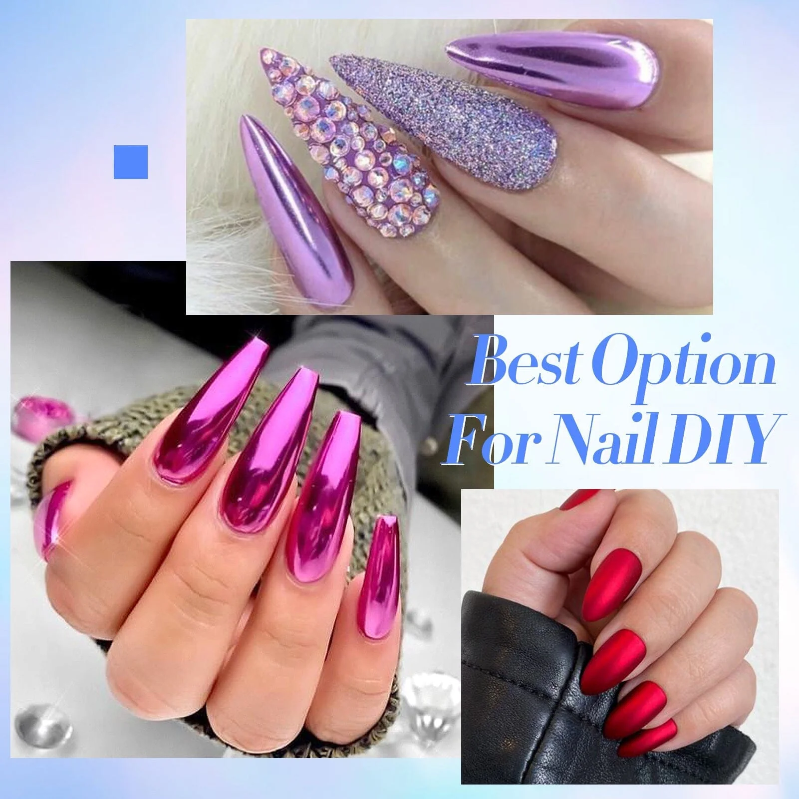 [US ONLY] 12 Colors Nail Chrome Powder Kit - Image 6