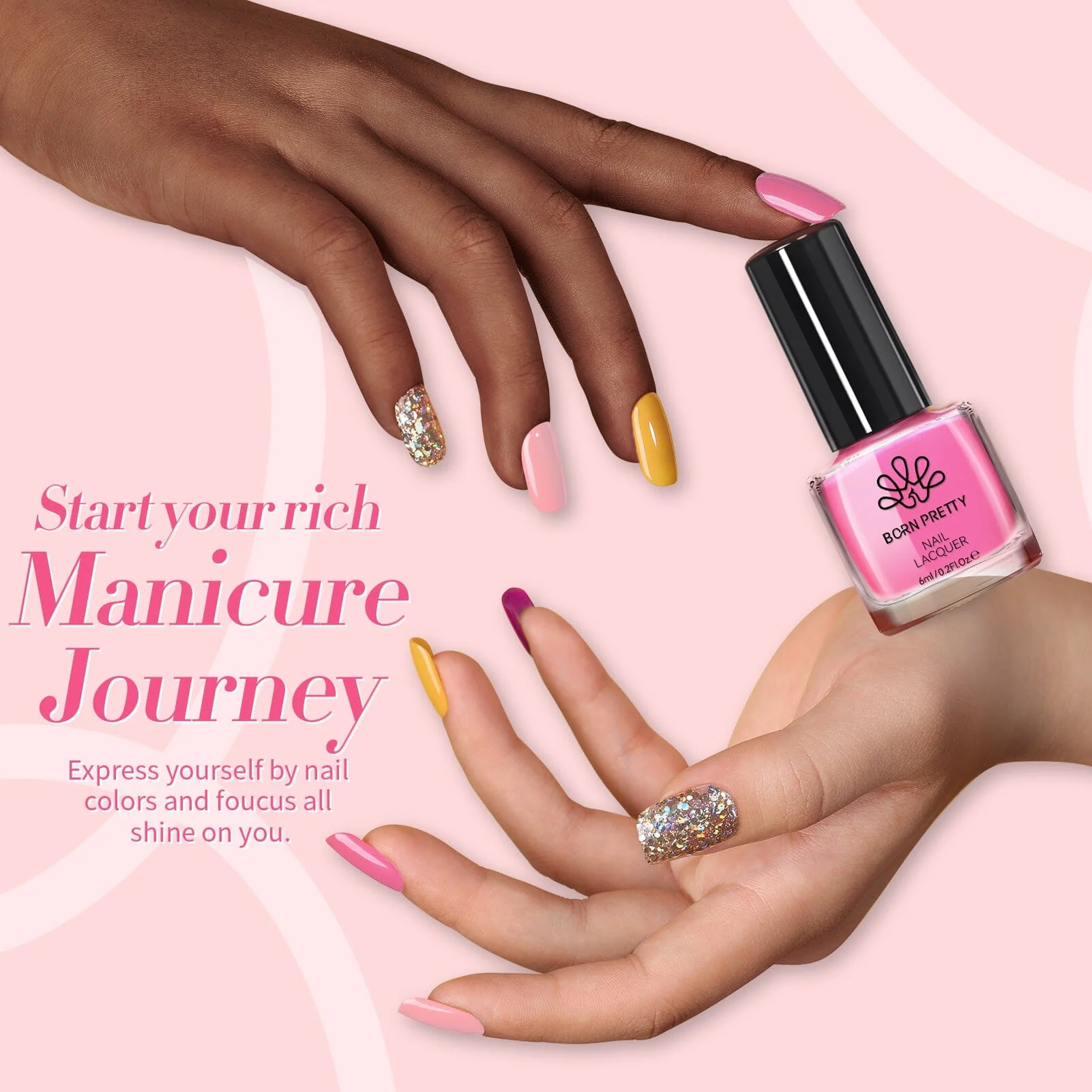 [US ONLY] 15 Colors Nail Polish Set B Autumn Winter 6ml - Image 5