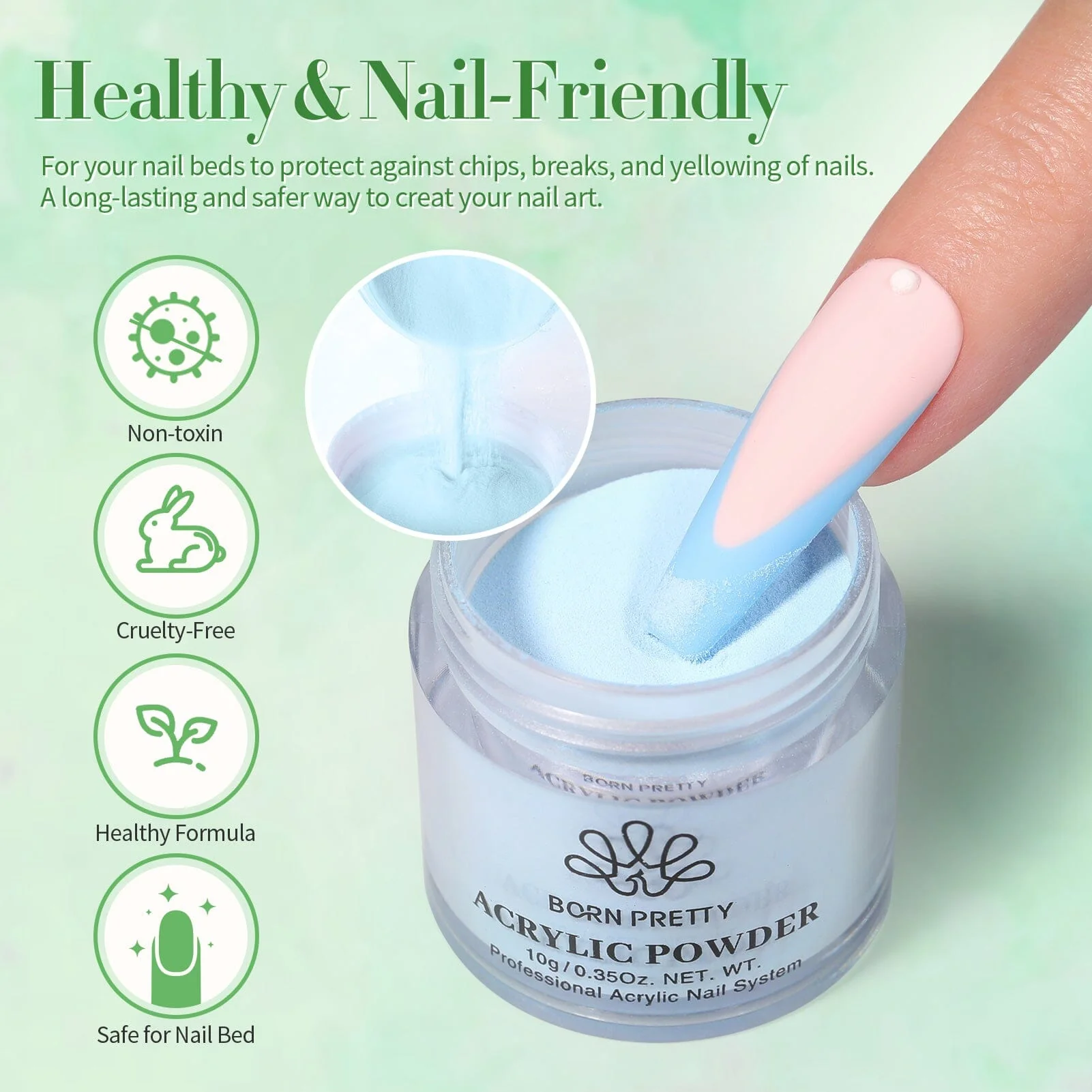 36 Colors Spring Summer Collection Acrylic Powder 10g - Image 6