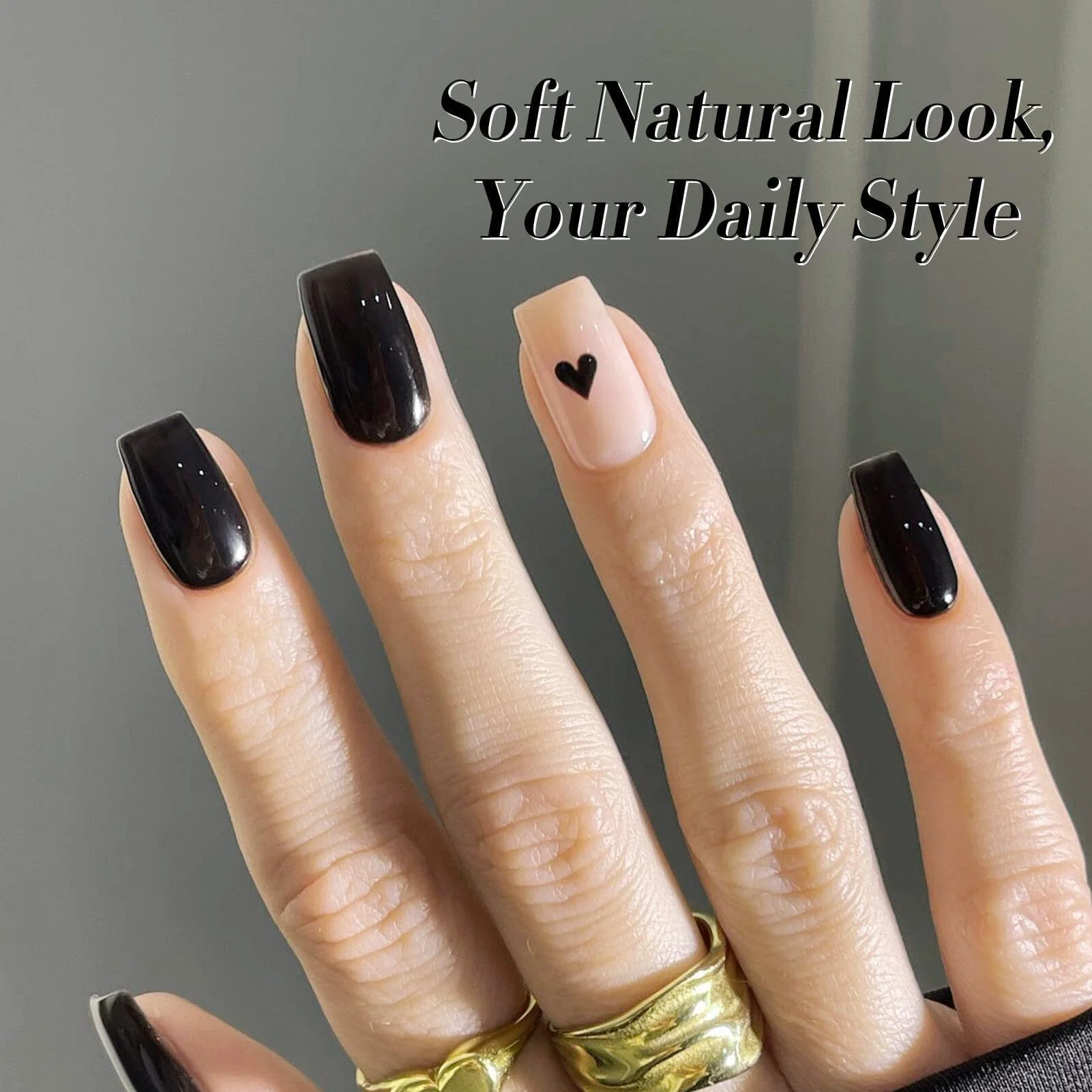 [US ONLY] Black Color Gel Polish #01 15ml - Image 3