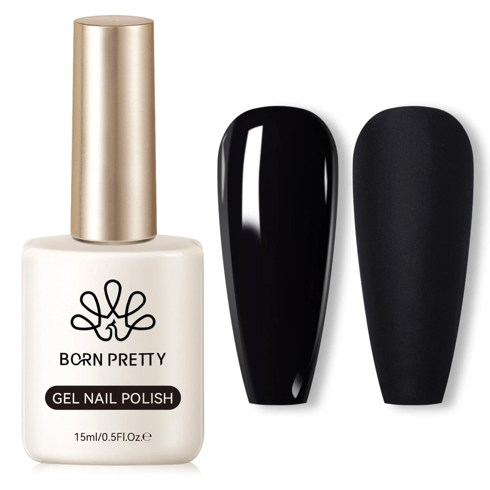 [US ONLY] Black Color Gel Polish #01 15ml - Image 9