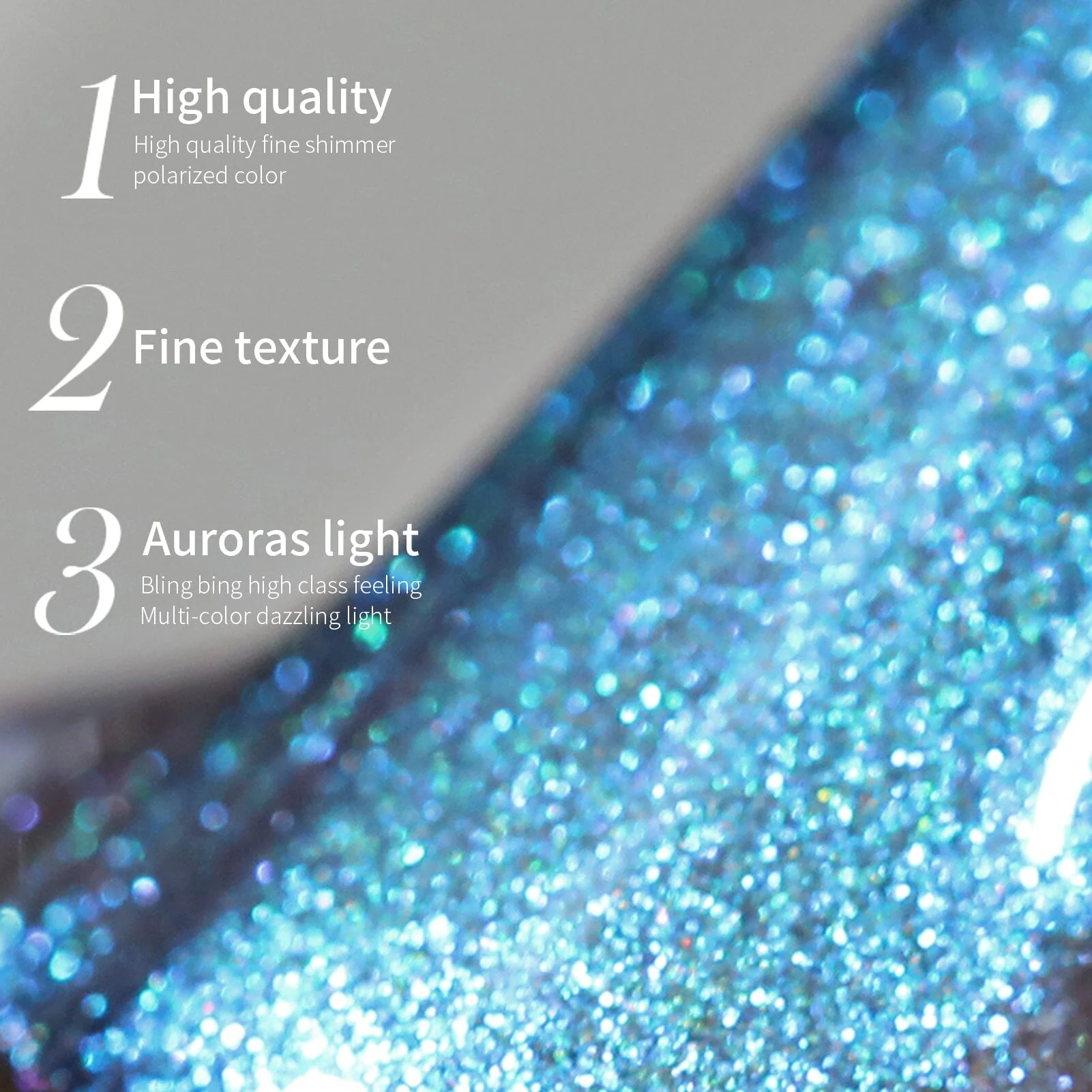 [US ONLY] Blue Auroras Cat Magnetic Gel Polish 15ml - Image 6