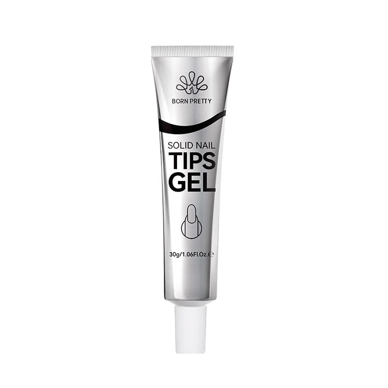 [US ONLY] Clear Solid Nail Tips Gel Polish 30ml