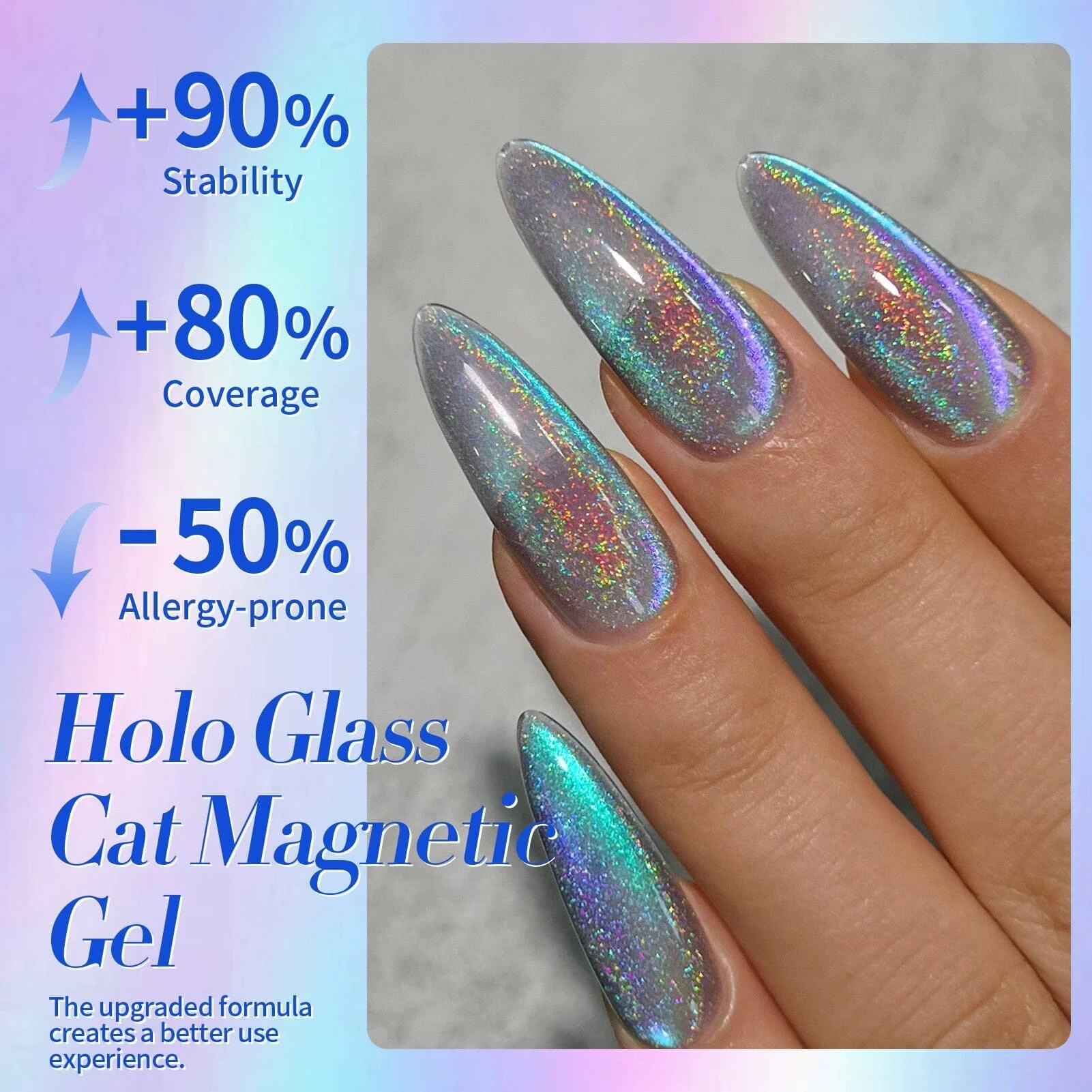 Glass Cat Magnetic Gel MY122 Midnight 15ml - Image 9