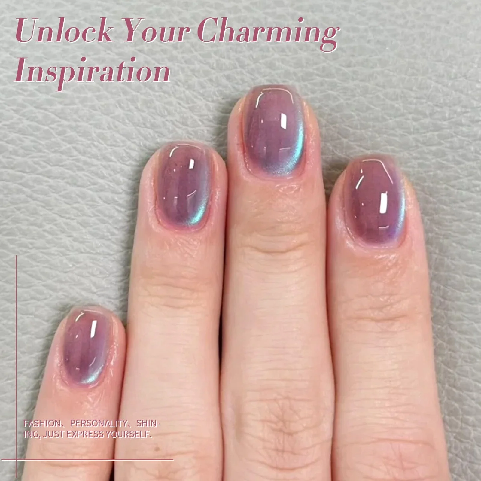 [US ONLY] Pink Cat Magnetic Gel Polish MY46 Hyacinth 15ml - Image 3