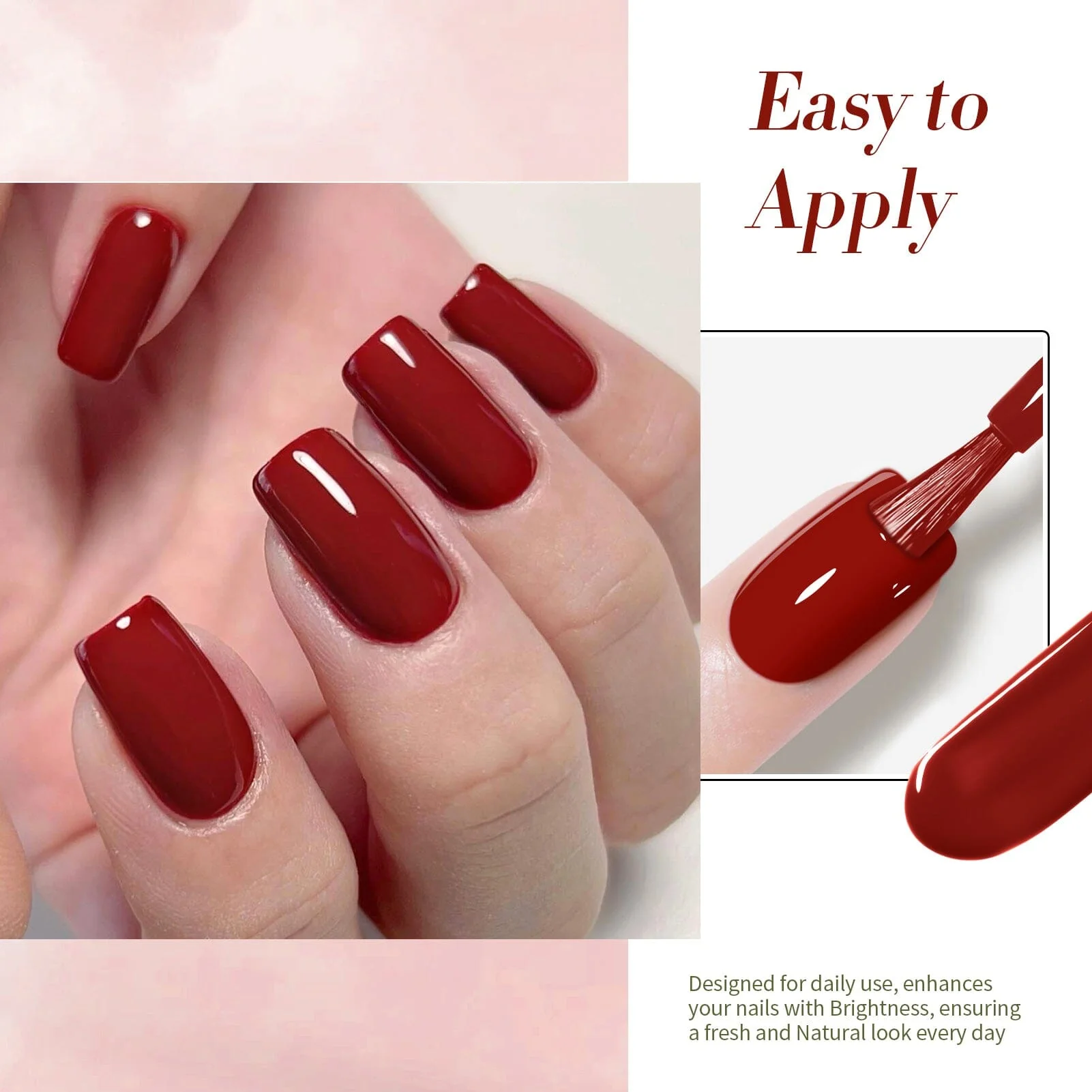 [US ONLY] Red Color Gel Polish #39 15ml - Image 4
