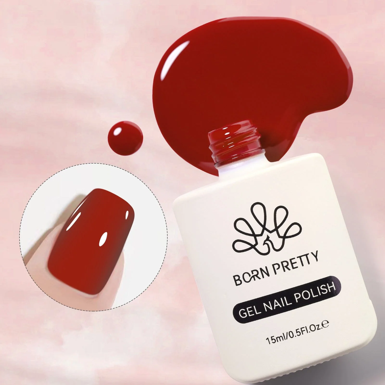 [US ONLY] Red Color Gel Polish #39 15ml - Image 5