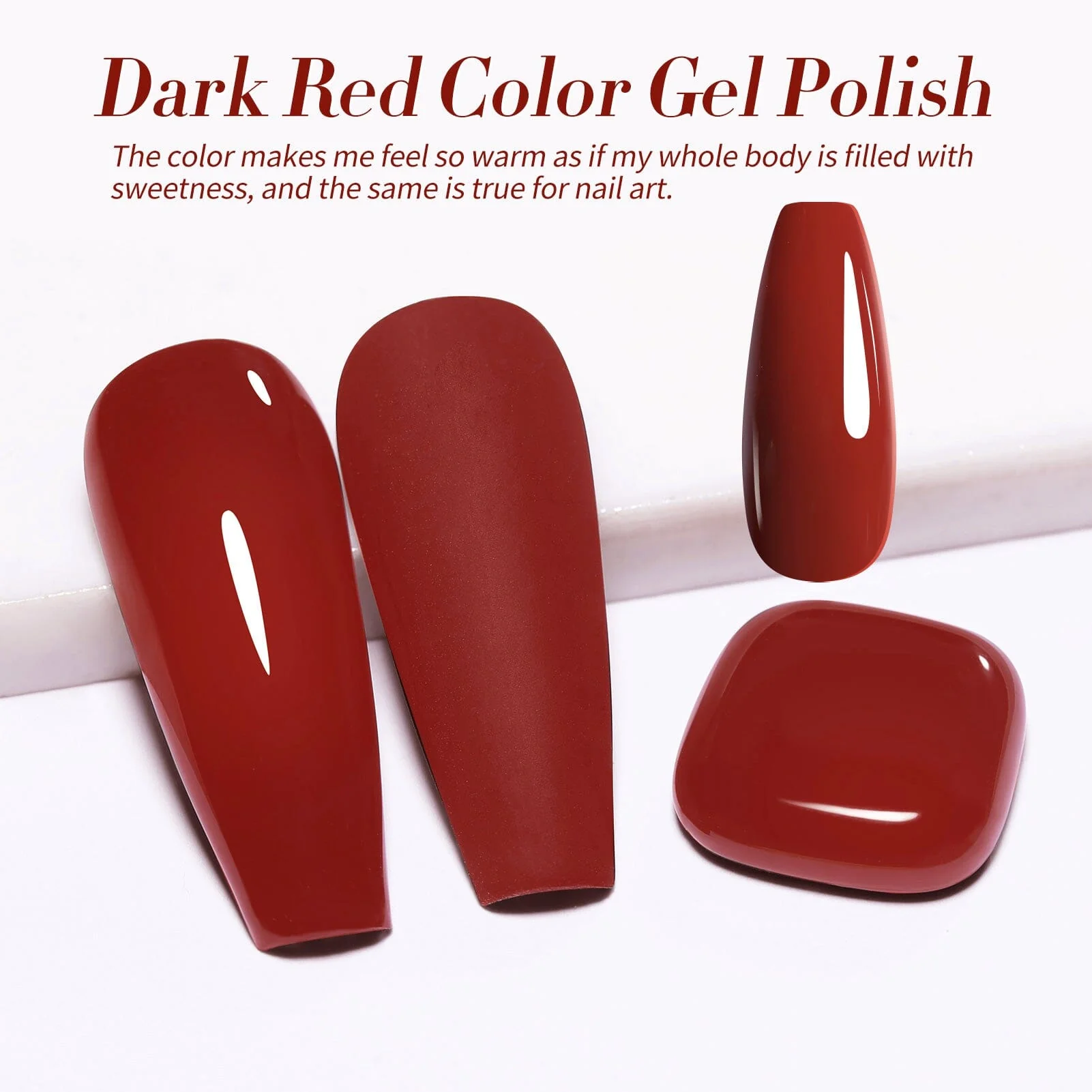 [US ONLY] Red Color Gel Polish #39 15ml - Image 6