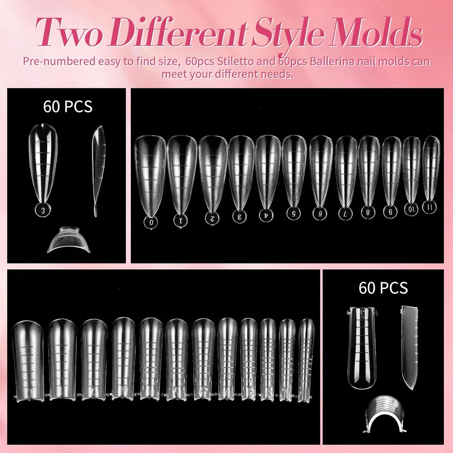 [US ONLY] 6 Colors Extension Nail Gel Starter Kit - Image 9