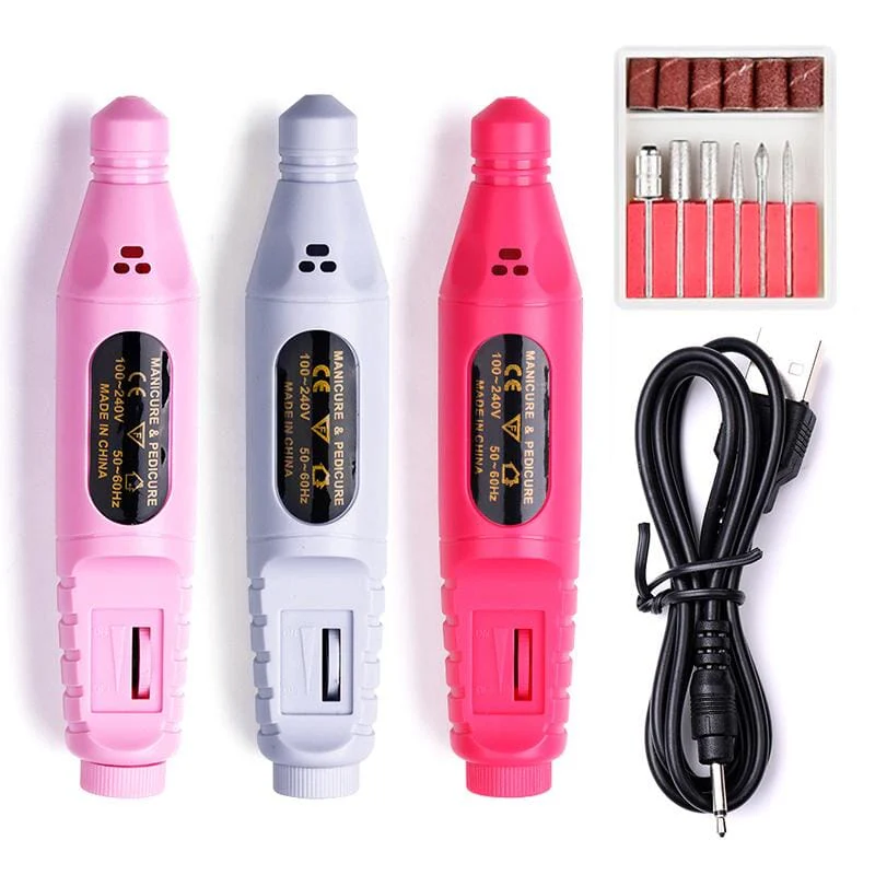 USB Portable Nail Drill