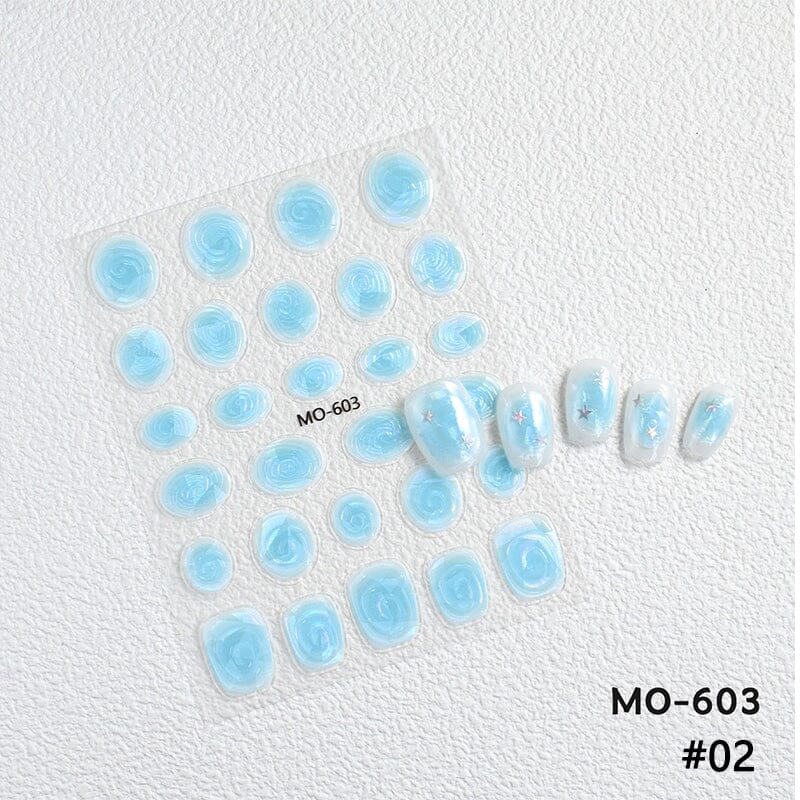 Vortex 3D Nail Stickers MO Series - Image 11