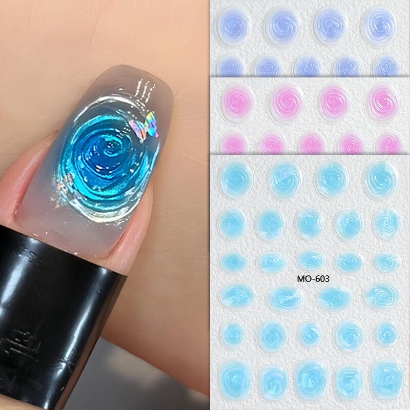 Vortex 3D Nail Stickers MO Series - Image 3