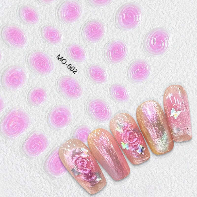 Vortex 3D Nail Stickers MO Series - Image 4