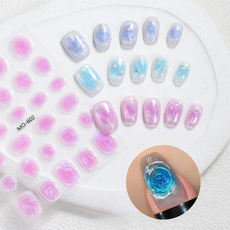 Vortex 3D Nail Stickers MO Series - Image 7
