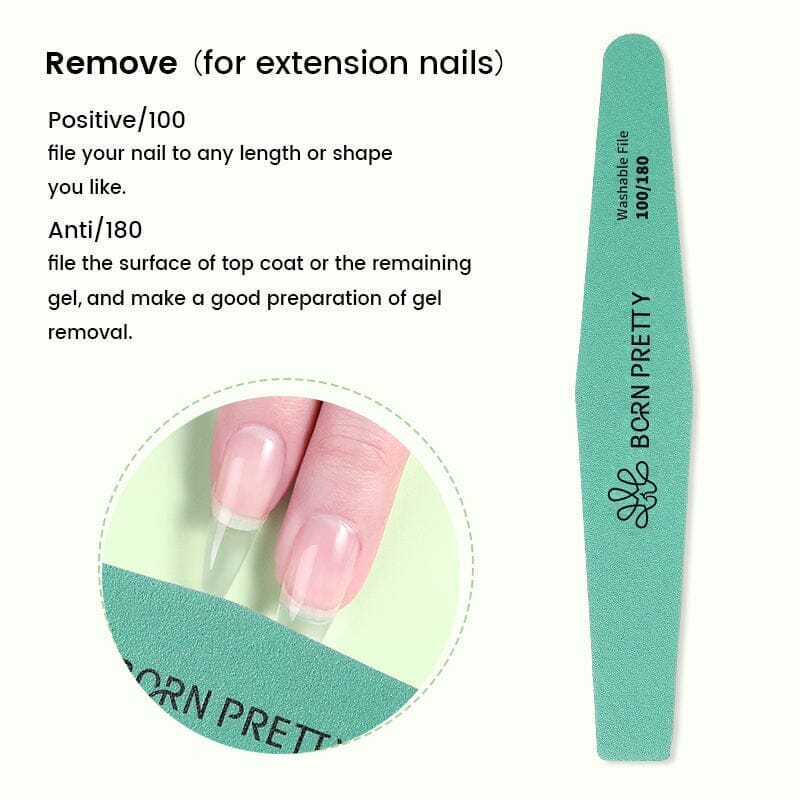 Washable Nail File BP02 100/180 - Image 3