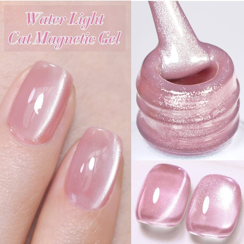Water Light Cat Magnetic Gel Polish MY99 Honey Peach 10ml - Image 4