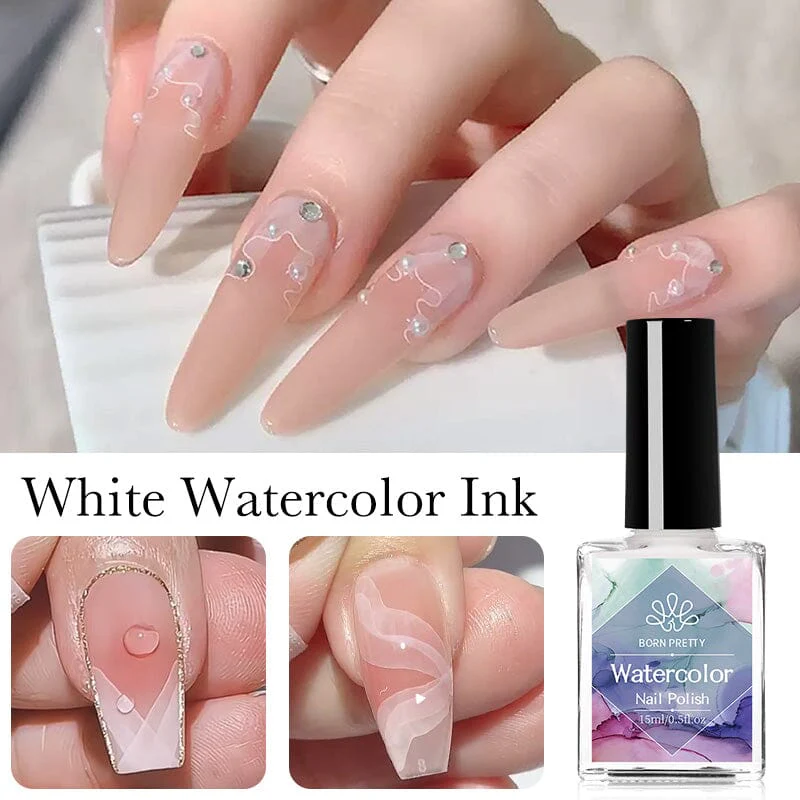 Watercolor Blooming Nail Polish 15ml - Image 5